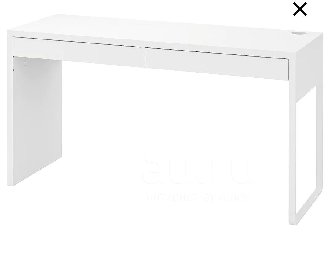 Письменный стол ikea микке 003.739.19 белый
