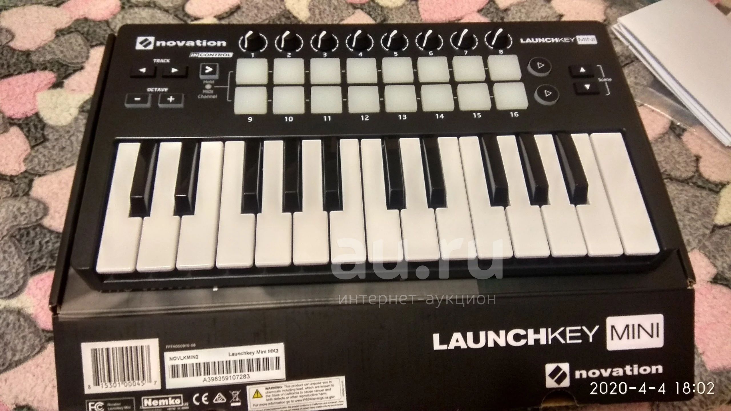 Миди Клавиатура novation launchkey mini mk2 — купить в Красноярске ...