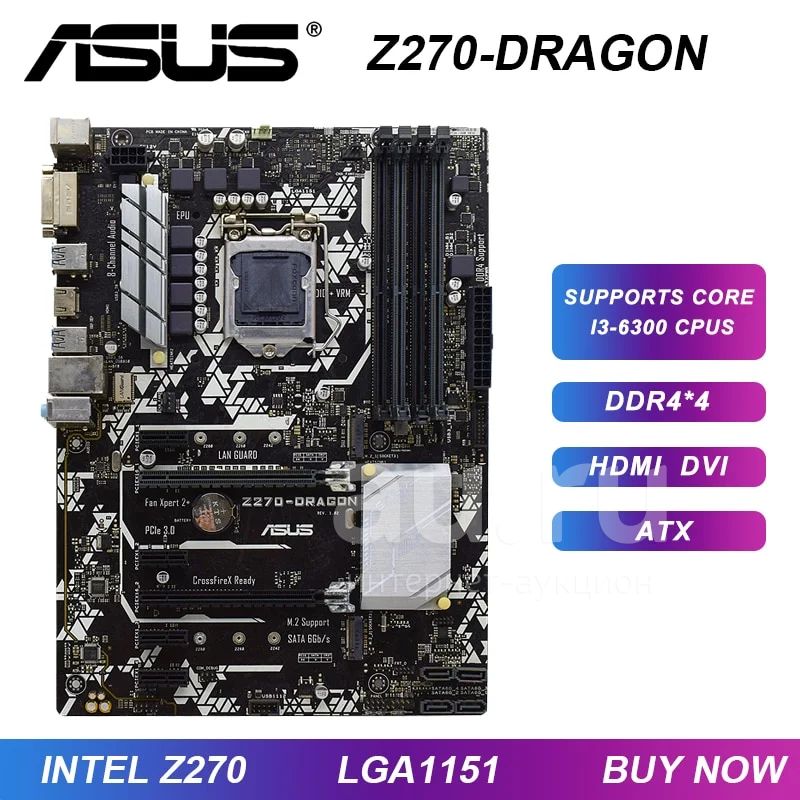 Материнские платы ddr4 intel. Материнская плата Интел ddr4. Z270-Dragon