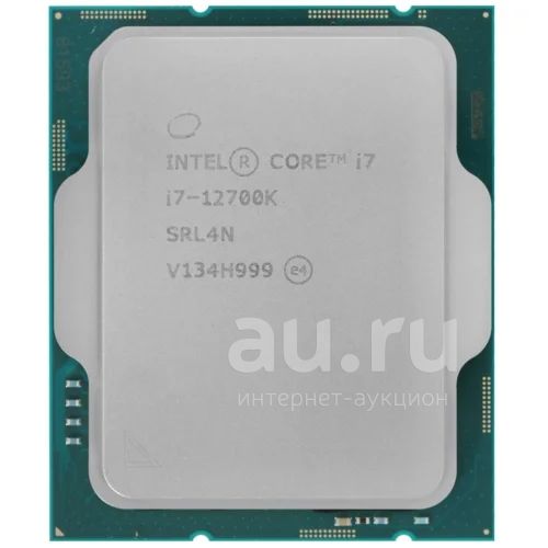 Процессор {Intel, LGA 1700, Core i7-12700K, 8 ядер, 4 потока, 5 ГГц ...