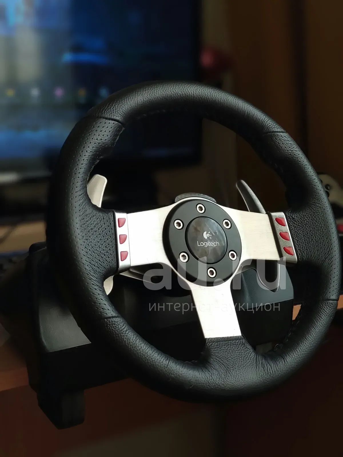 Logitech G27 — купить в Красноярске. Состояние: Б/у. Рули, джойстики на ...