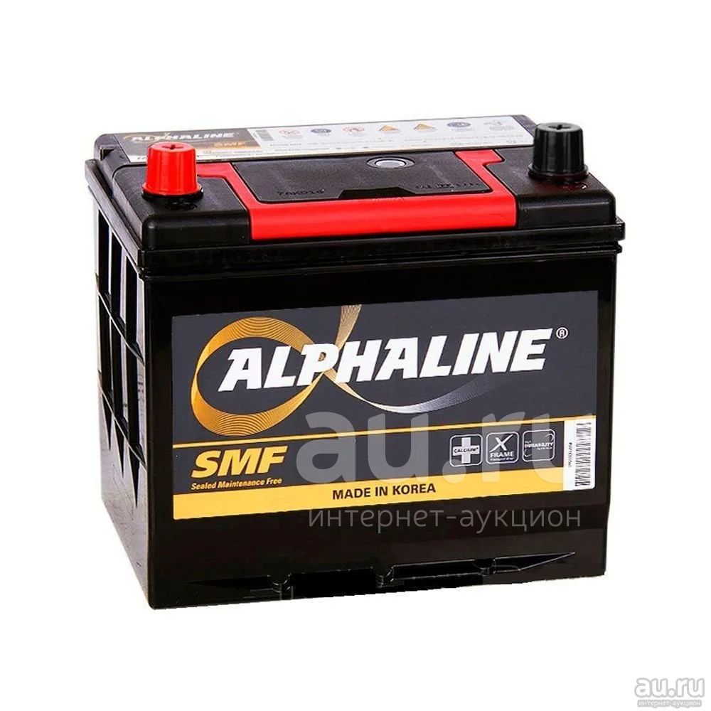 Аккумулятор AlphaLINE Standart 65 A (75D23) L/R обратная, прямая ...