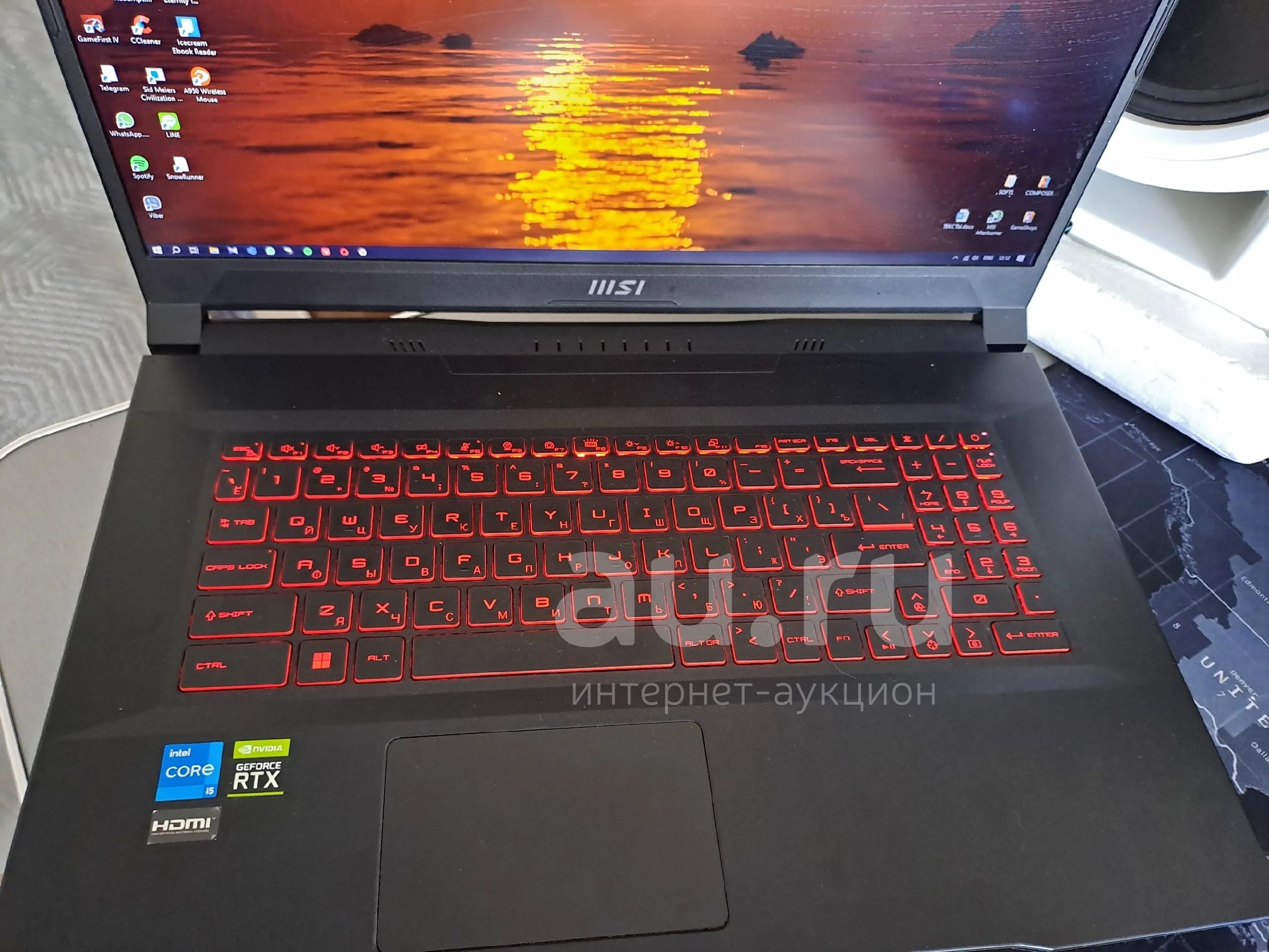 MSI Katana/RTX 3060/40gbram/IPS144hz/i5-12450H — купить в Красноярске ...