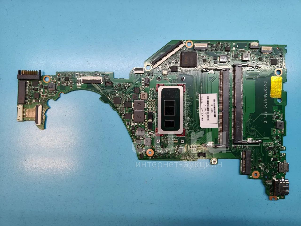 Материнская плата DA0P5EMB6D0 Rev: D для ноутбука HP 15-EF 15S-EQ 15-DY ...