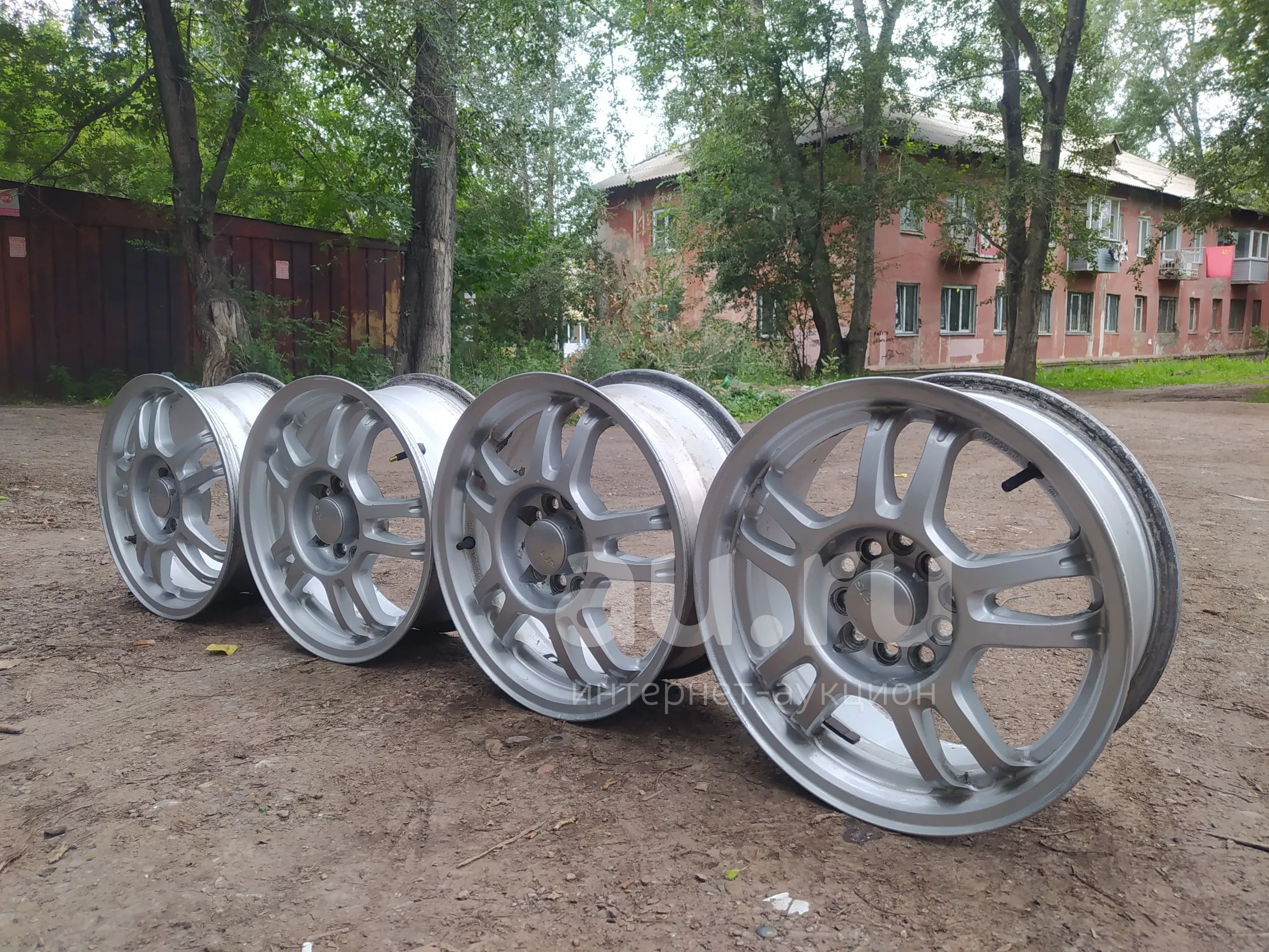 диски r15 enkei 5*100 — купить в Красноярске. Состояние: Б/у. Диски на ...