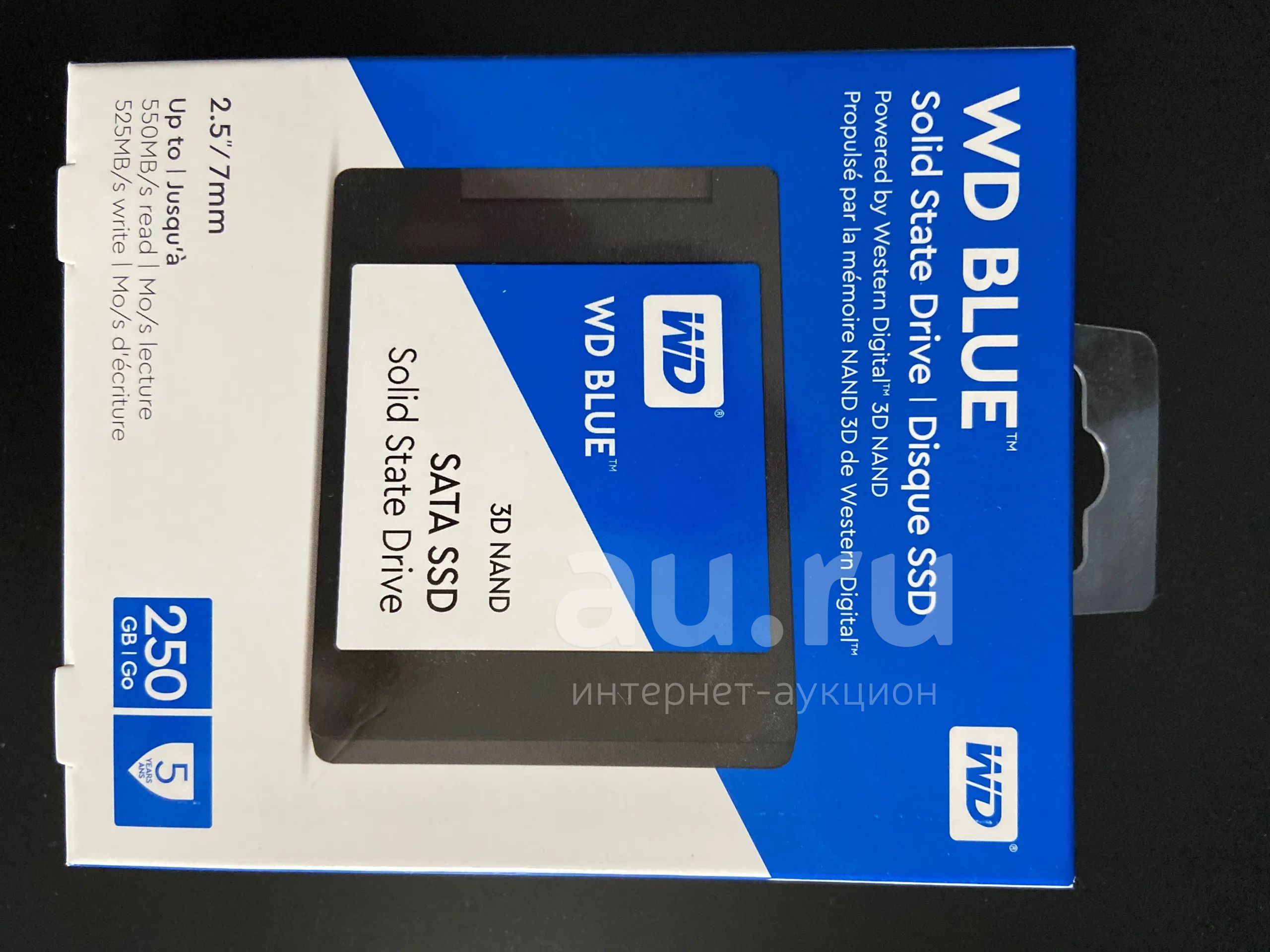 SSD накопитель WD Blue WDS250G2B0A — купить в Красноярске. Состояние ...