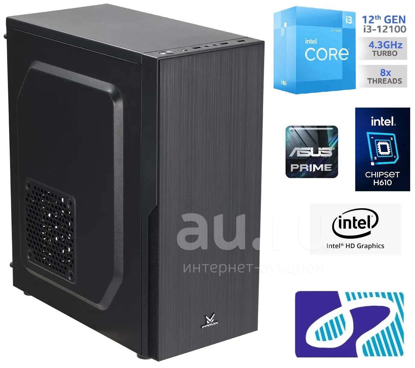 Новый системный блок на базе Intel® Core™ i3 Alder Lake(Intel® Core™ i3 ...