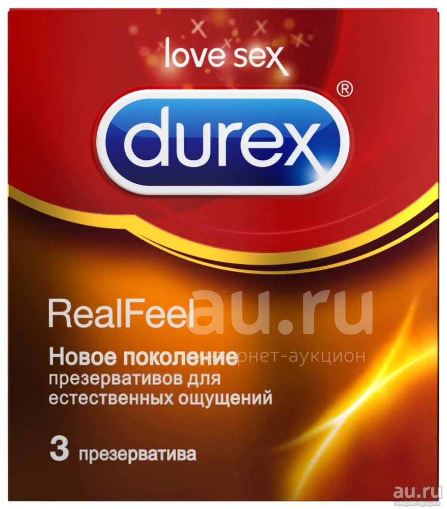 Презервативы Durex RealFeel , розница, цена за пачку, 3шт — купить в ...