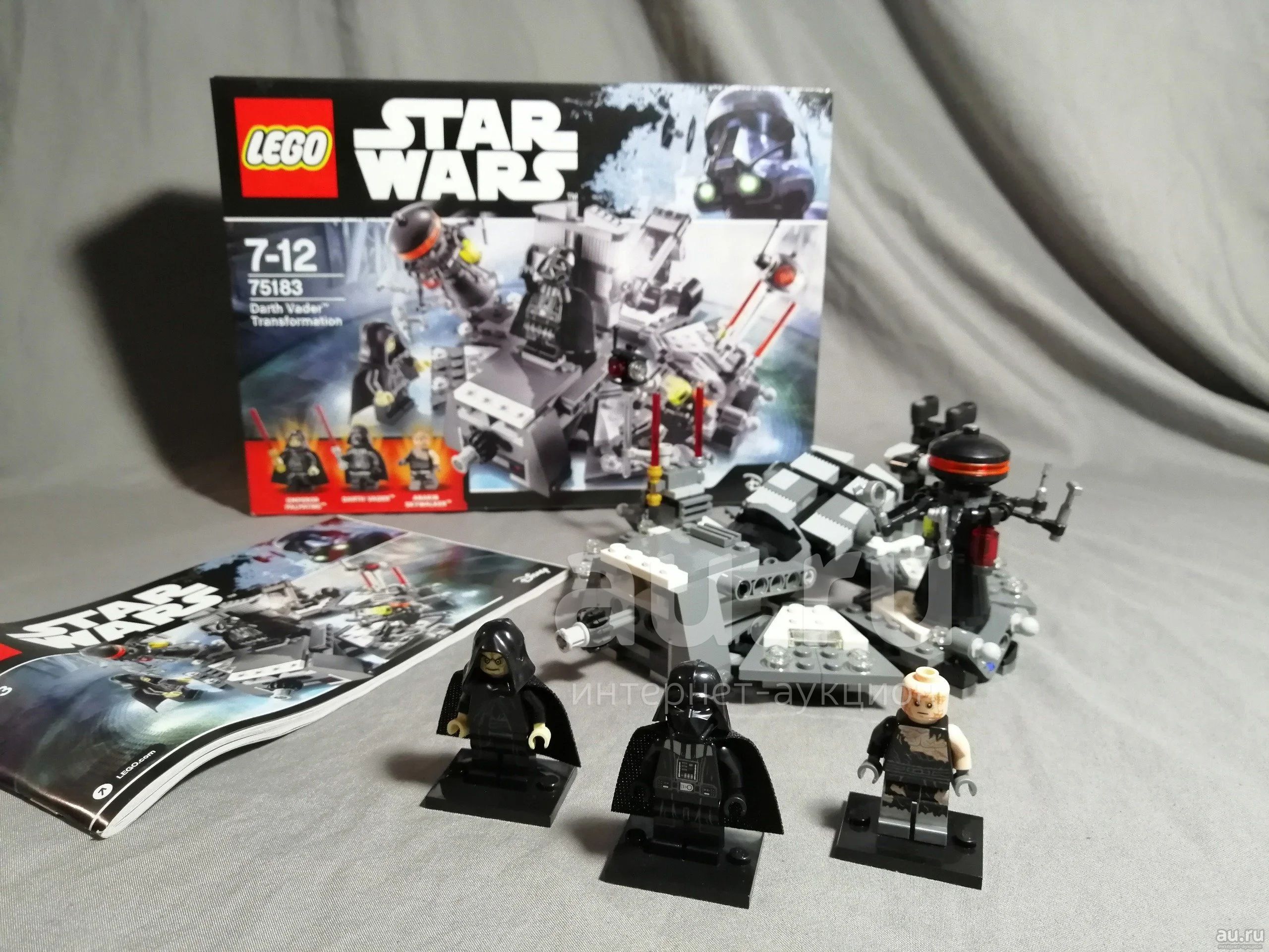 Лего Lego Star Wars 75183 Превращение в Дарта Вейдера — купить в ...