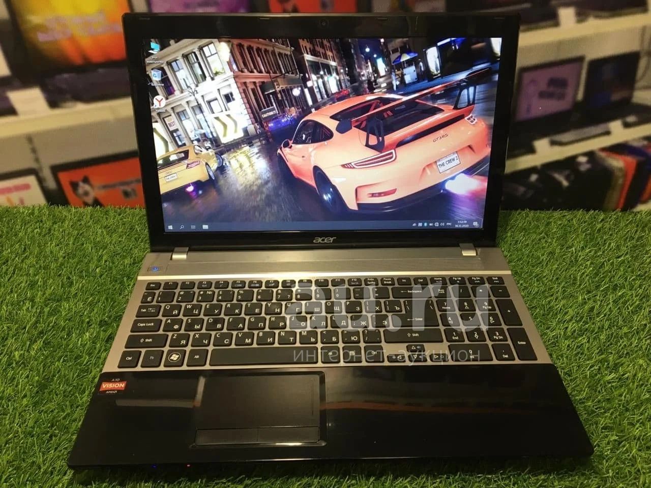 Игровой Ноутбук Acer AMD A10-4600M/6gb/700gb/Radeon HD7600M/7660G (кр) —  купить в Красноярске. Состояние: Б/у (полностью исправно). Ноутбуки на  интернет-аукционе Au.ru