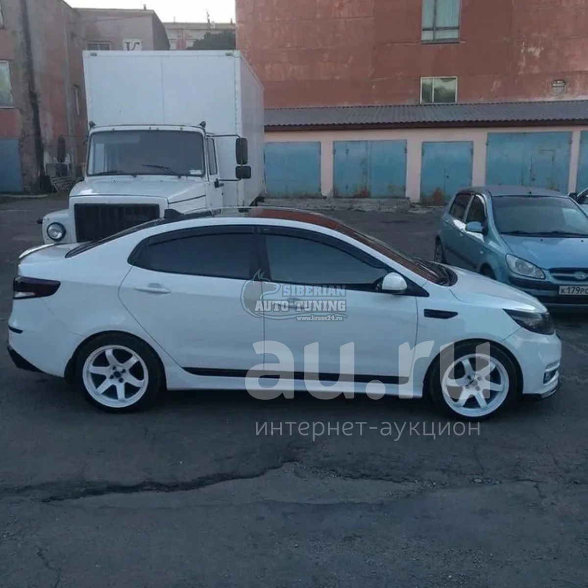 Киа Рио 3 2015-2017,KIA Rio 3 2015-2017 ABS боковые накладки на пороги. —  купить в Красноярске. Состояние: Новое. Детали тюнинга на интернет-аукционе  Au.ru