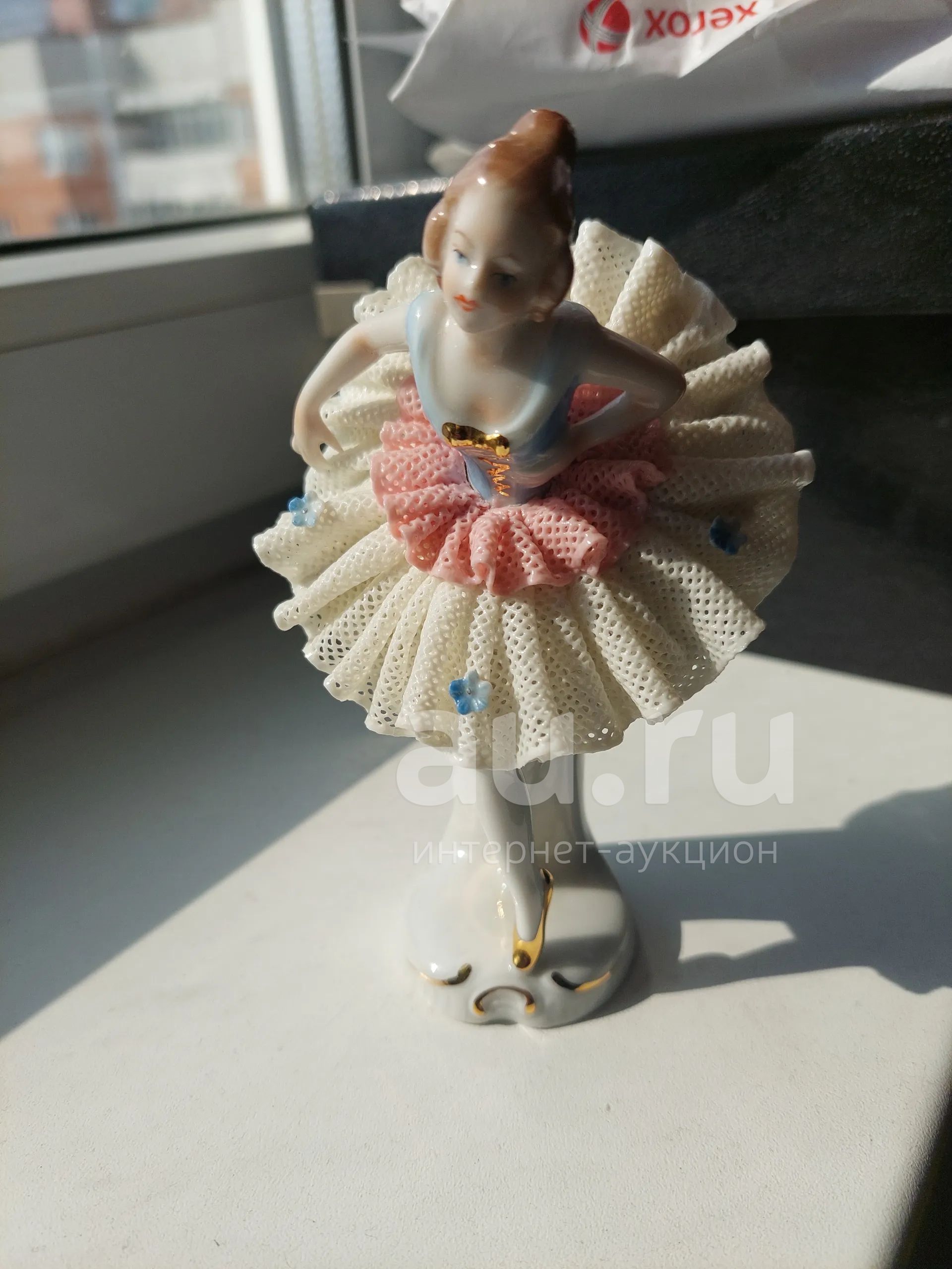 Статуэтка немецкий кружевной фарфор балерина — купить в Москве ...