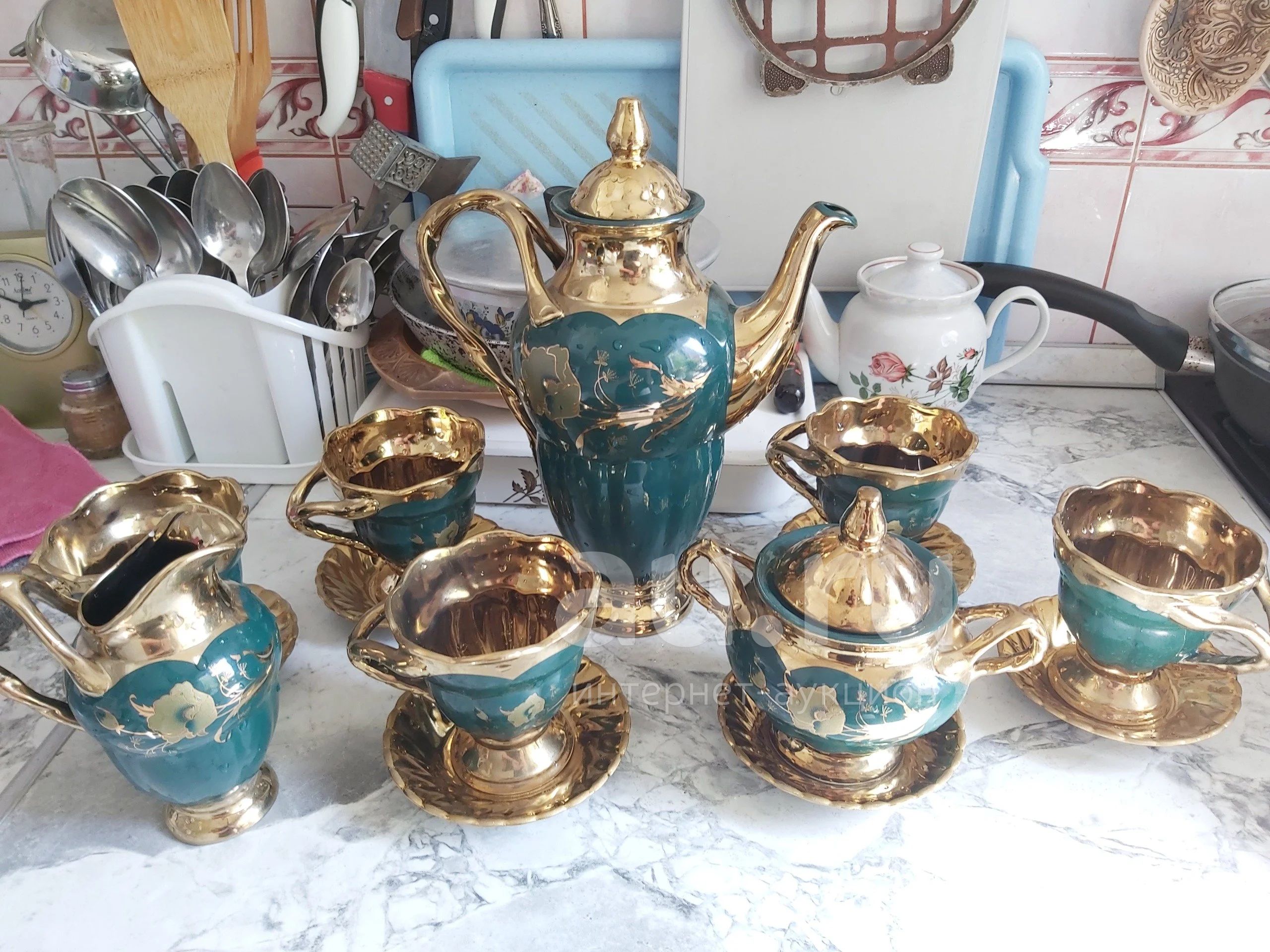 Чайный сервиз — купить в Красноярске. Состояние: Б/у. Сервизы на ...