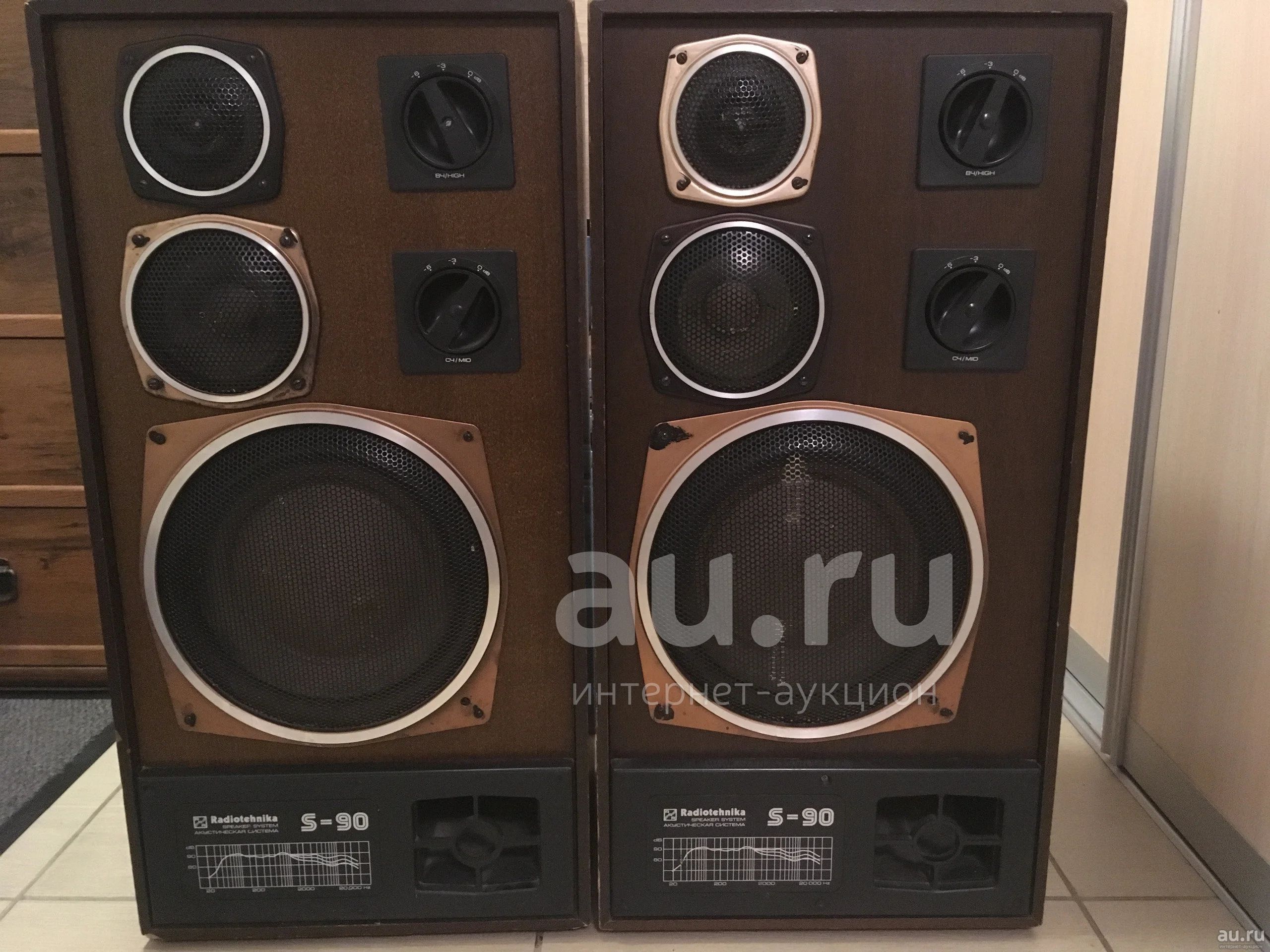 Акустические колонки S90 (Radiotehnika 35AC-012) — купить в Красноярске ...