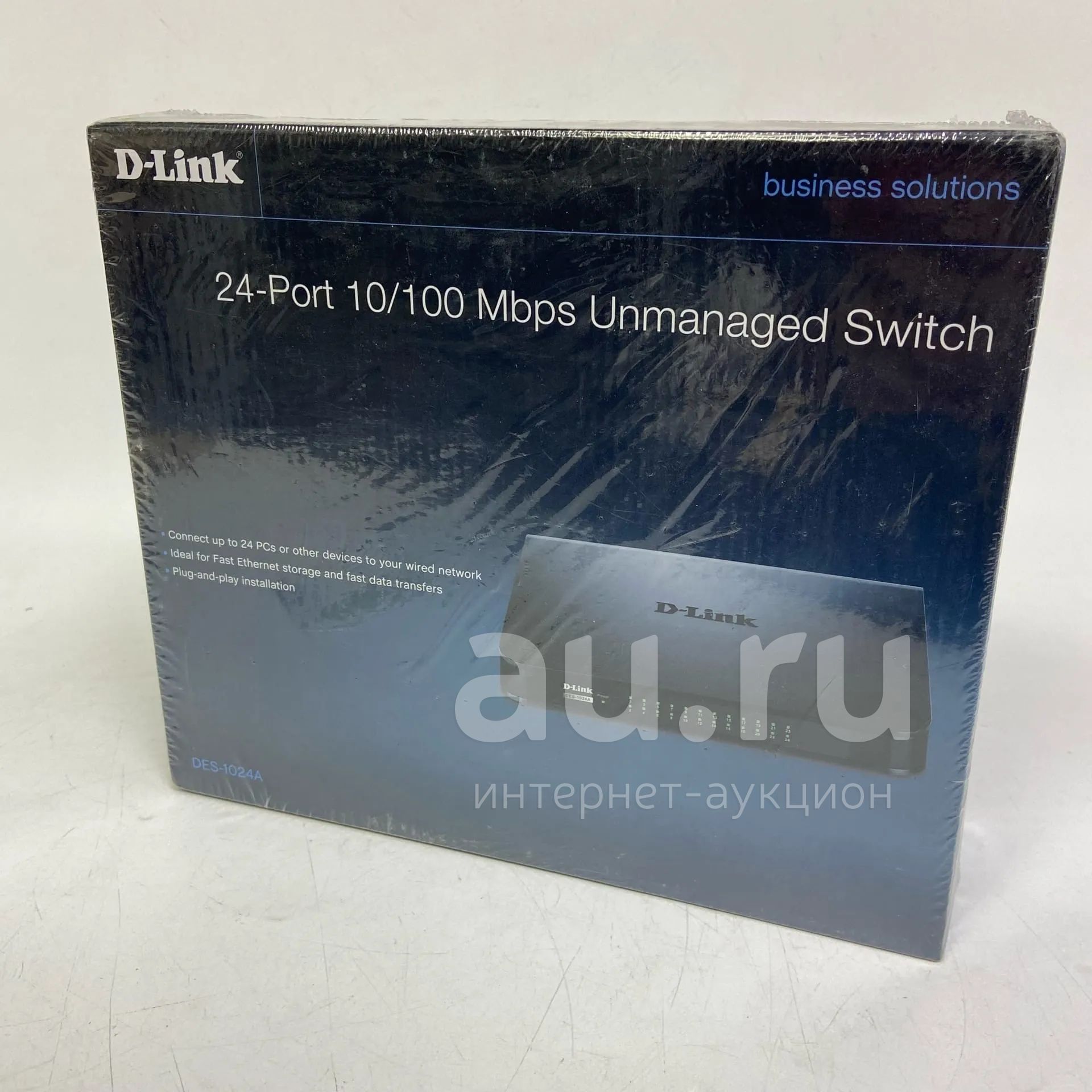 Коммутатор D-Link DES-1024A (Неуправляемый, 24-port 100_Mbps) (TR ...