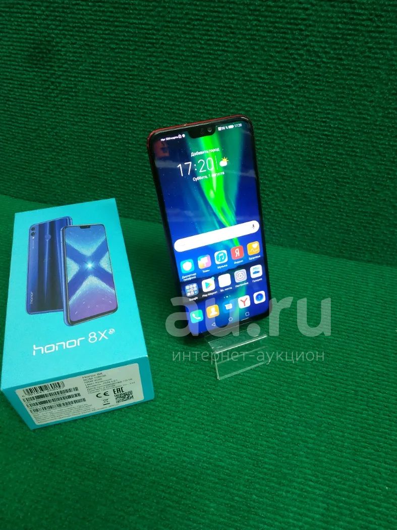 Honor 8Х 4/128gb NFC (коробка,документы) — купить в Красноярске. Состояние:  Б/у. Смартфоны на интернет-аукционе Au.ru