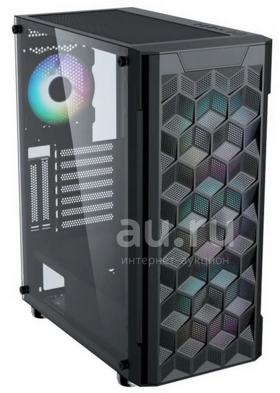 Корпус miditower ATX, ACD Citadel 103 Black (AH-TC3GA-0000) Черный, без ...