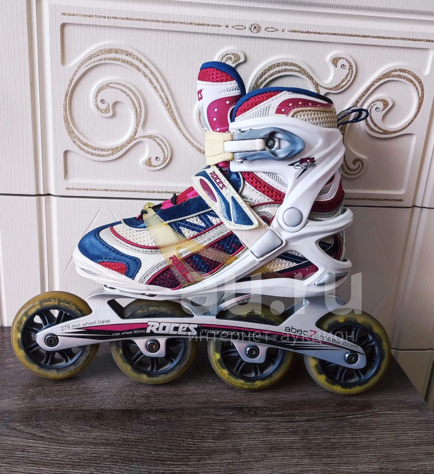 Фирменные ролики Roces. Колеса 90mm.Р-р 36 + Защита — купить в ...