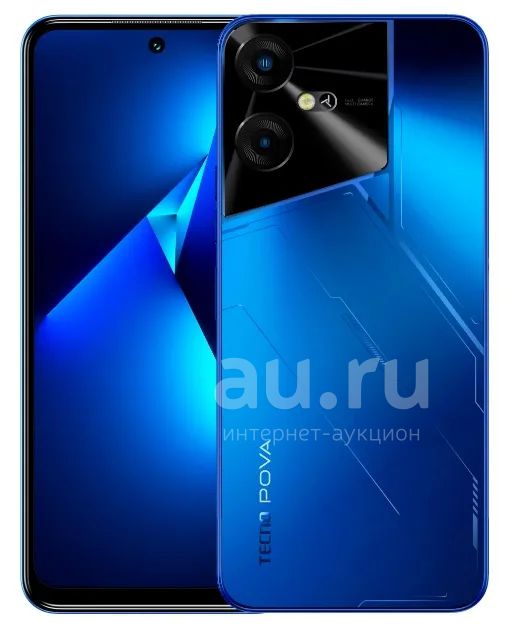 Смартфон Tecno POVA Neo 3 4Gb/128Gb Hurricane Blue (6,82"/16МП/4G/NFC ...