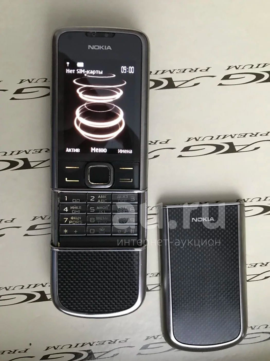 Nokia 8800 carbon rm-233 — купить в Красноярске. Состояние: Б/у. Кнопочные  мобильные телефоны на интернет-аукционе Au.ru