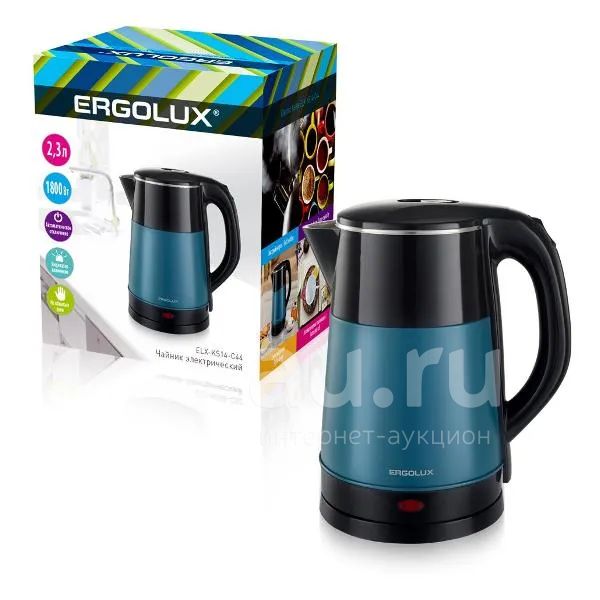 Электрический чайник Ergolux ELX-KS14-C44 — купить в Красноярске ...
