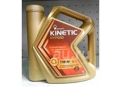Масло трансмиссионное Роснефть 75W90 GL-5 Kinetic Hypoid 4 л. — купить ...