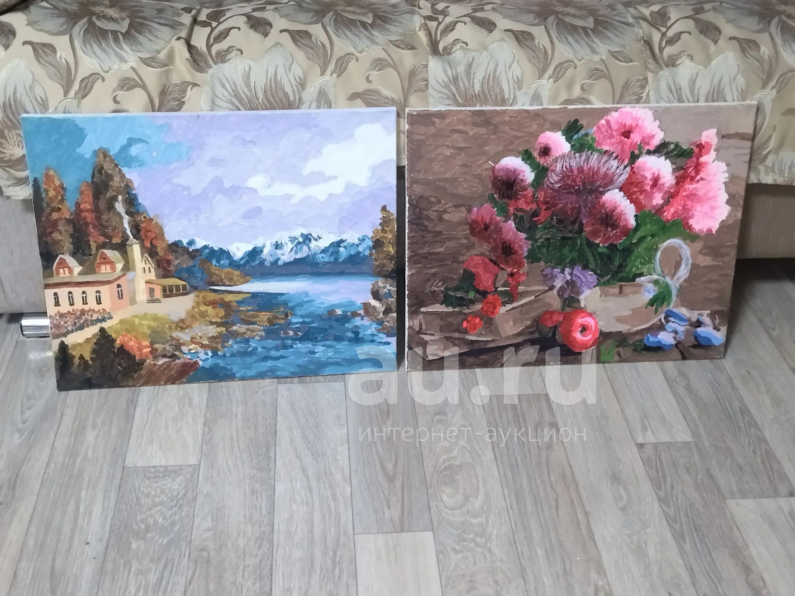 Картины на холсте, краски акриловые, на подрамнике — купить в ...
