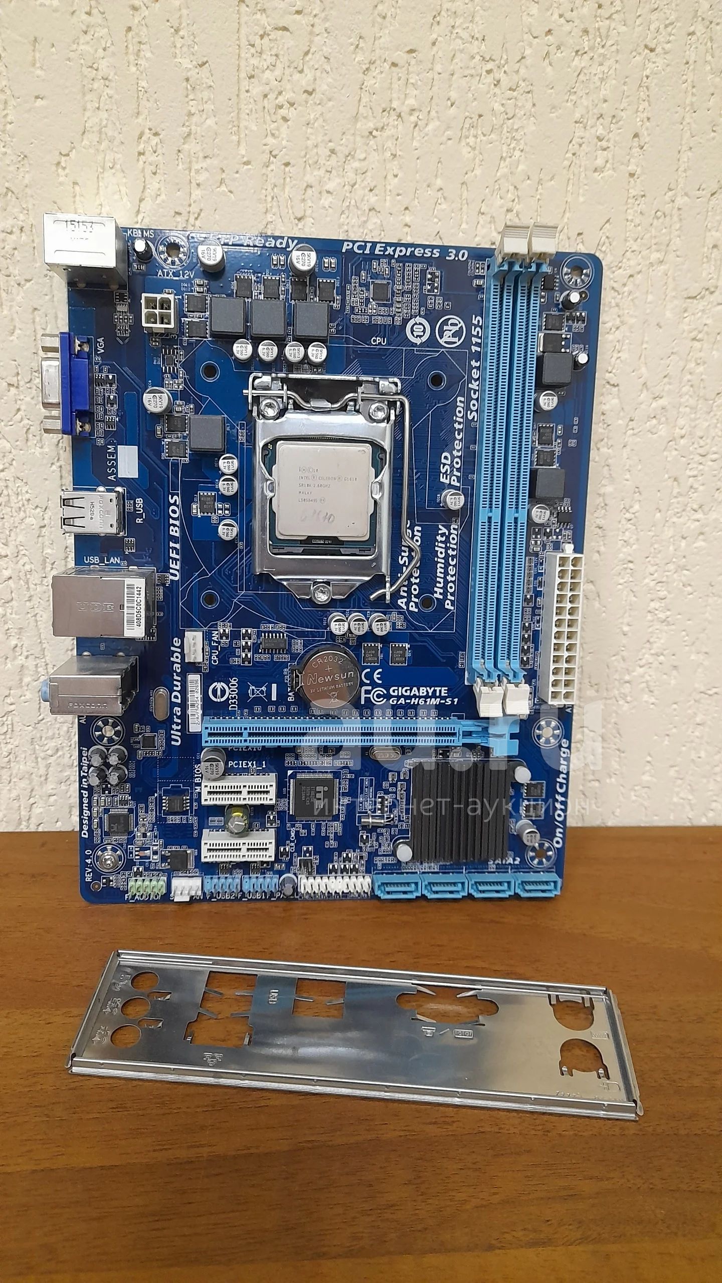 Материнская плата GA-H61M-S1 (LGA 1155) — купить в Красноярске ...