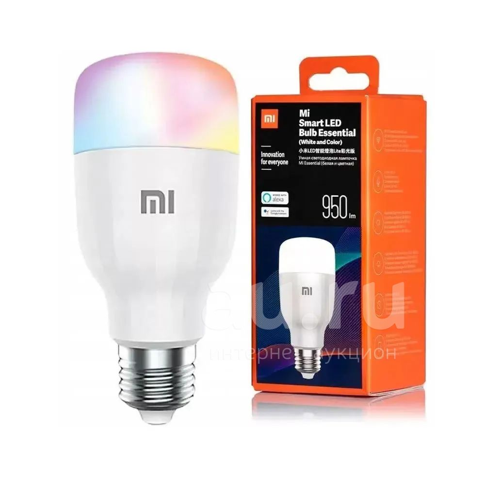 Умная лампочка Mi Led Smart Bulb Essential (белая и цветная) | Работает ...