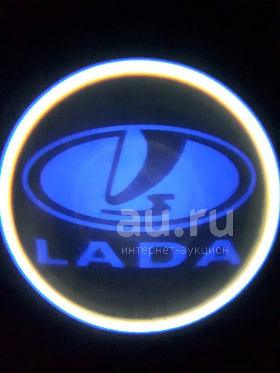 Лазерная проекция логотипа Лада