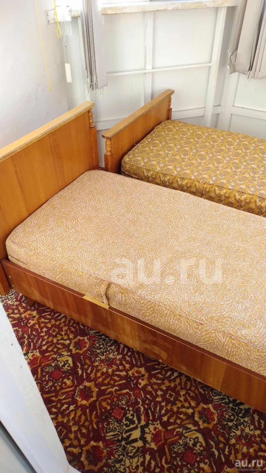 кровать односпальная две одним лотом — купить в Красноярске. Состояние ...
