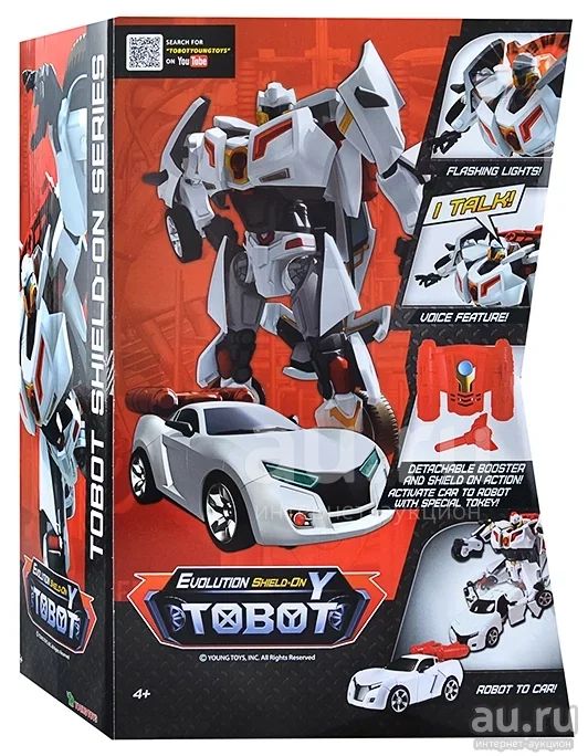 ТОБОТ Робот-трансформер YOUNG TOYS Tobot Y Эволюция — купить в ...