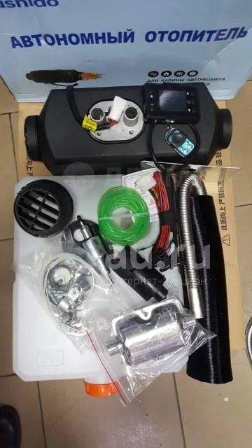 Автономный отопитель салона(сухой фен) 12/24v, 1÷5кВт, 2 пульта ...