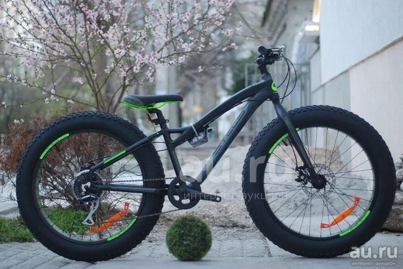 Велосипед STELS Aggressor 24" MD (рама 13,5 Черный), FAT BAKE арт. V010 ...