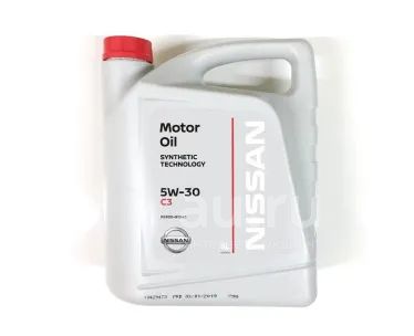 Синтетическое масло Nissan 5W30 C3 SN/CF, 5л — купить в Красноярске ...