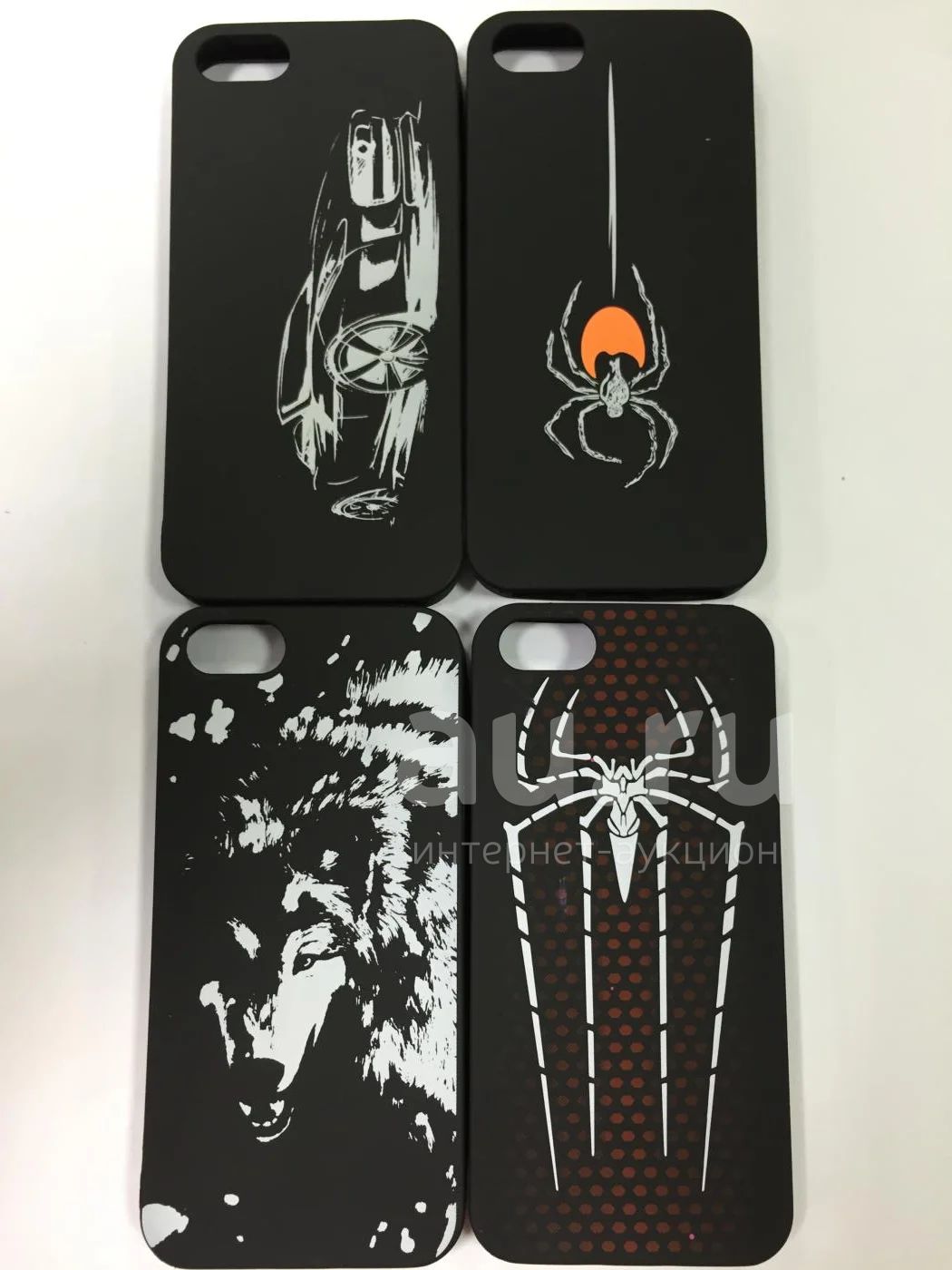 Чехол силикон матовый рисунки для Iphone 4/4s/5/5s — купить в Красноярске.  Состояние: Новое. Чехлы, бамперы на интернет-аукционе Au.ru