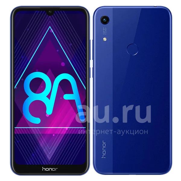 Смартфон Honor 8A 32GB Blue — купить в Красноярске. Состояние: Новое ...