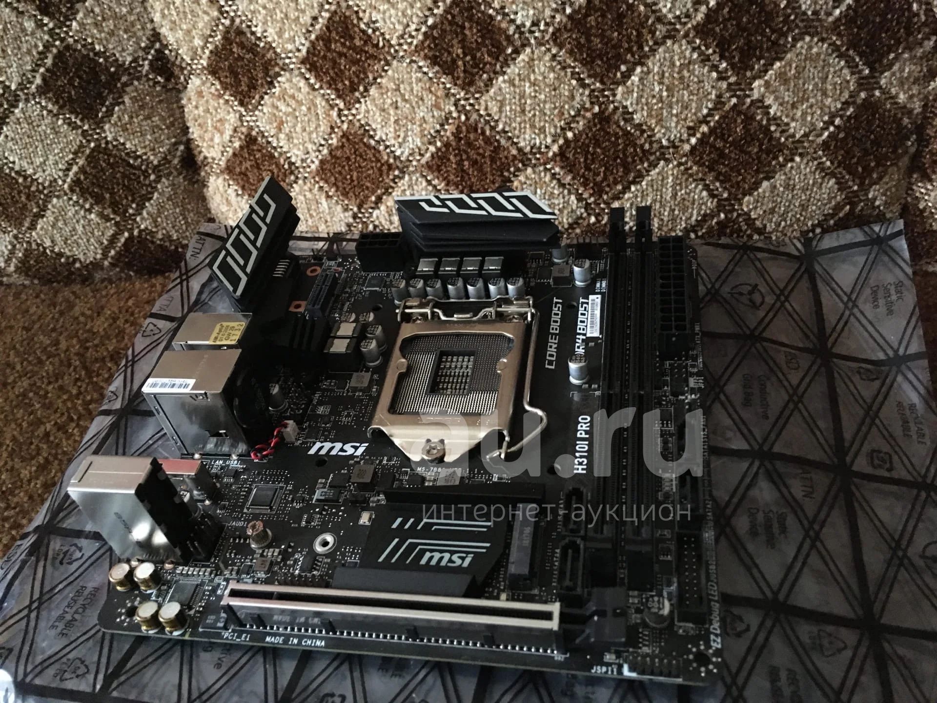 Материнская плата MSI H310I PRO — купить в Красноярске. Состояние: Б/у ...