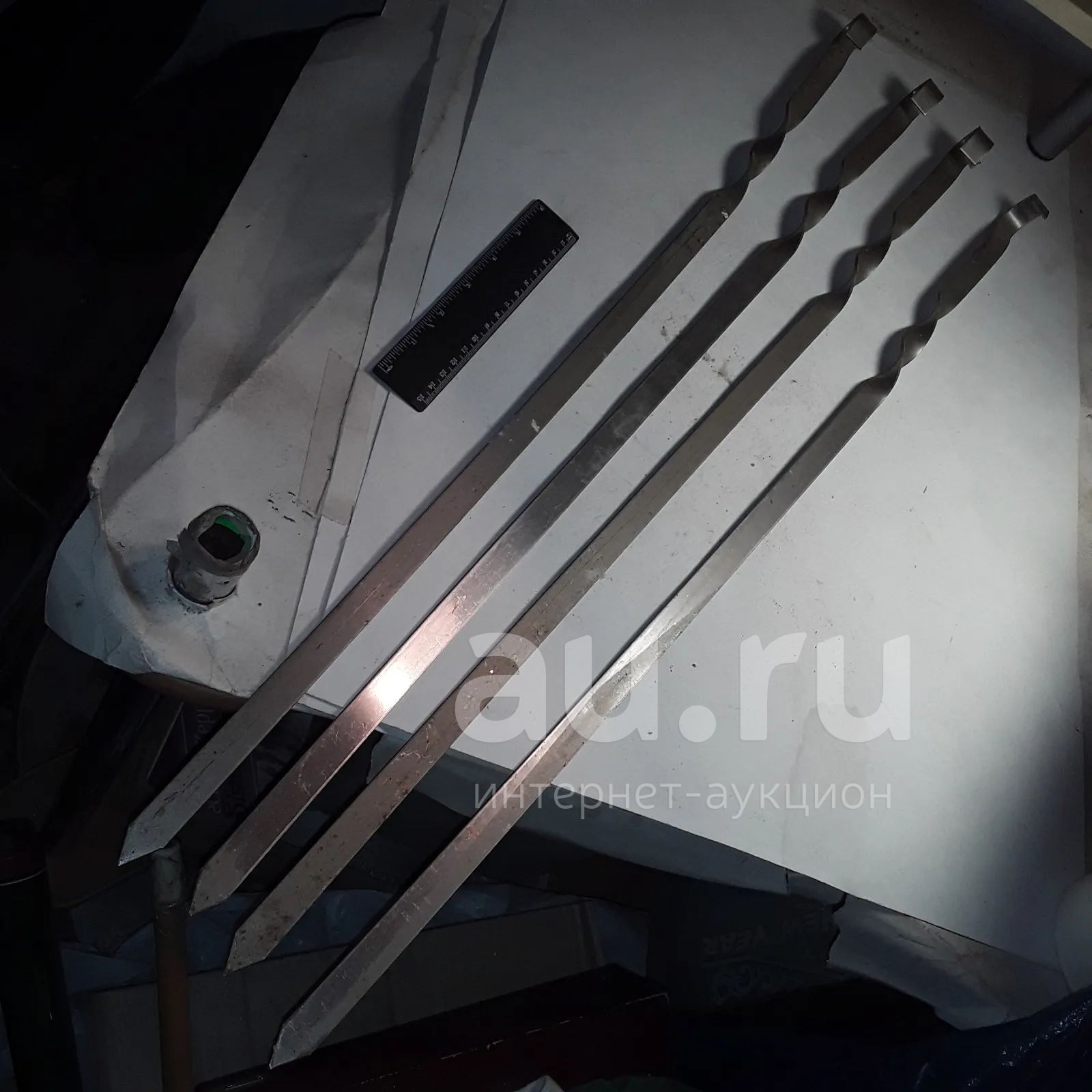 4 огромных шампура для люля — купить в Красноярске. Состояние: Б/у ...