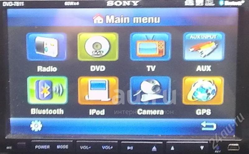 Магнитола Sony DVD-7811 — Купить В Сосновоборске. Состояние: Б/У.