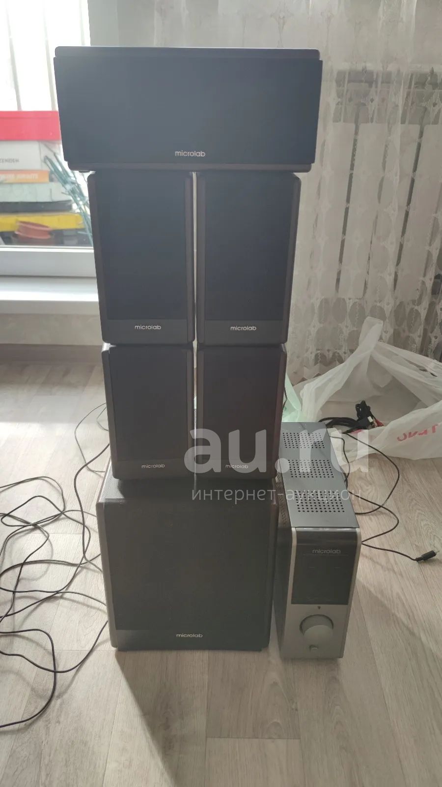 Акустика 5.1 Microlab — купить в Красноярске. Состояние: Б/у. Активные ...