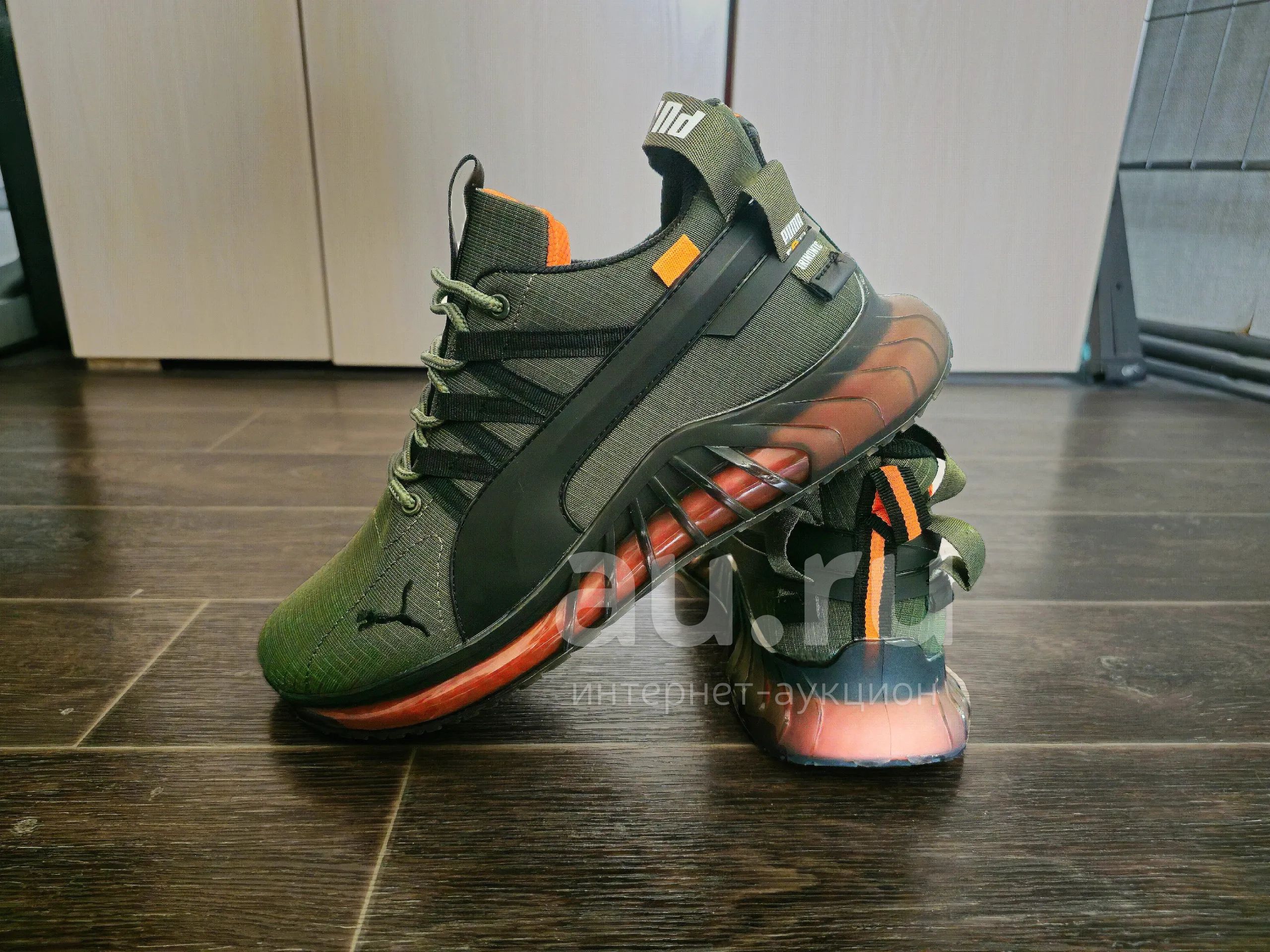Кроссовки мужские Puma WRX Green — купить в Красноярске. Состояние ...