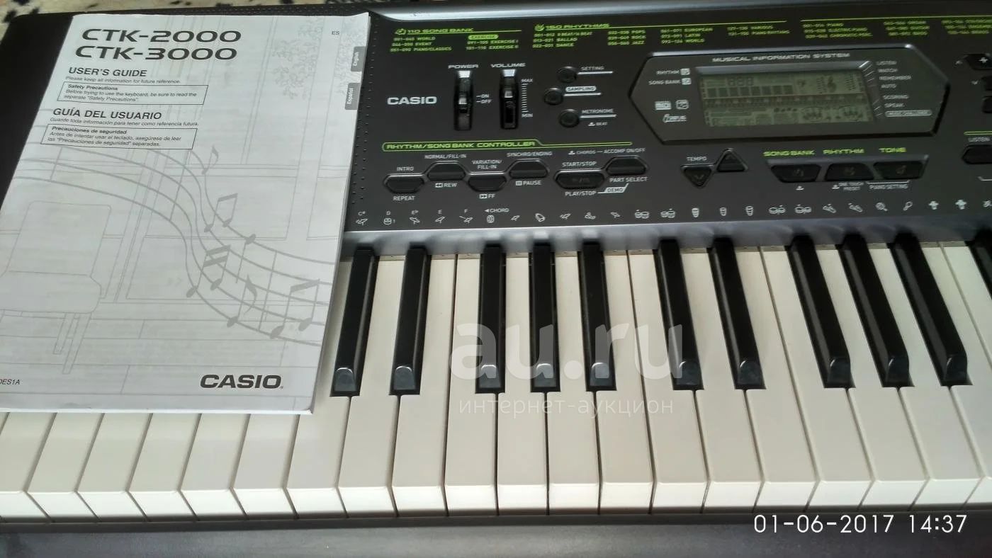 Синтезатор Casio CTK 2000.Обмен. — купить в Красноярске. Состояние: Б/у.  Клавишные на интернет-аукционе Au.ru