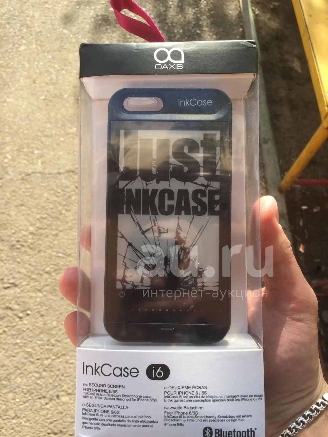 чехол-электронная книга (второй экран) OAXIS InkCase для iPhone 6/6s —  купить в Красноярске. Состояние: Новое. Чехлы, бамперы на интернет-аукционе  Au.ru