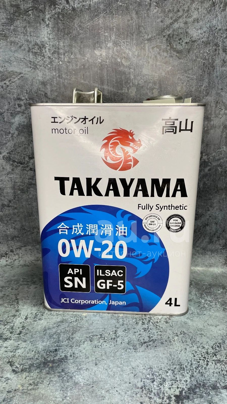 Масло моторное Takayama 0w20 4литра синтетика — купить в Красноярске ...