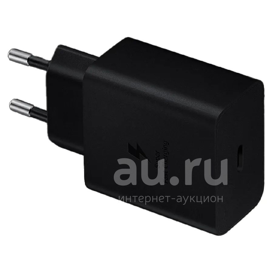 Сетевое зарядное устройство Samsung EP-T4510XBEG (Type-C) 45W черный ...