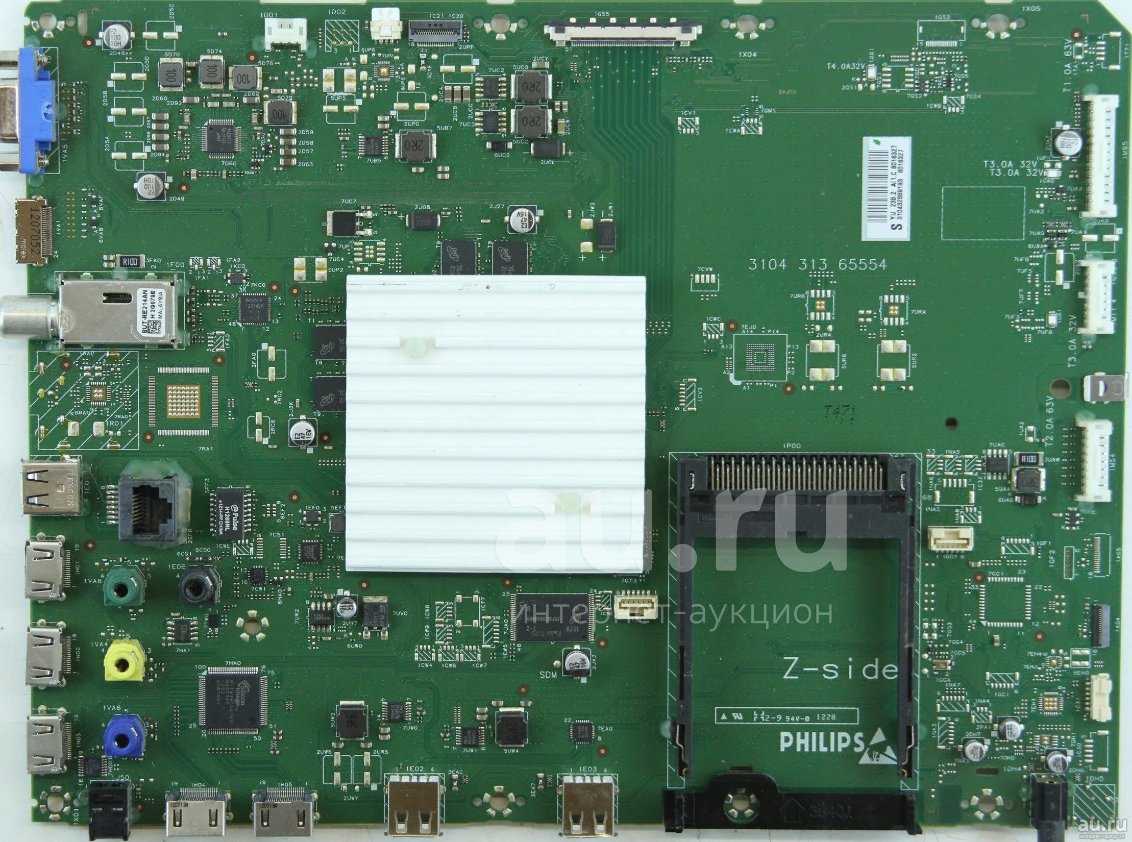 Схема плата панели управления филипс 40pfl5507t 310432869193 3104 313 65554A MAIN PCB FOR Philips 46PFL8007T/12 , 55PFL7007T/12,