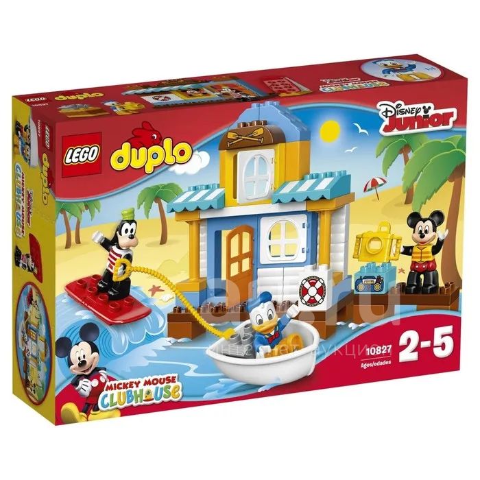 Конструктор LEGO Duplo Домик Микки Мауса на пляже — объявление в ...