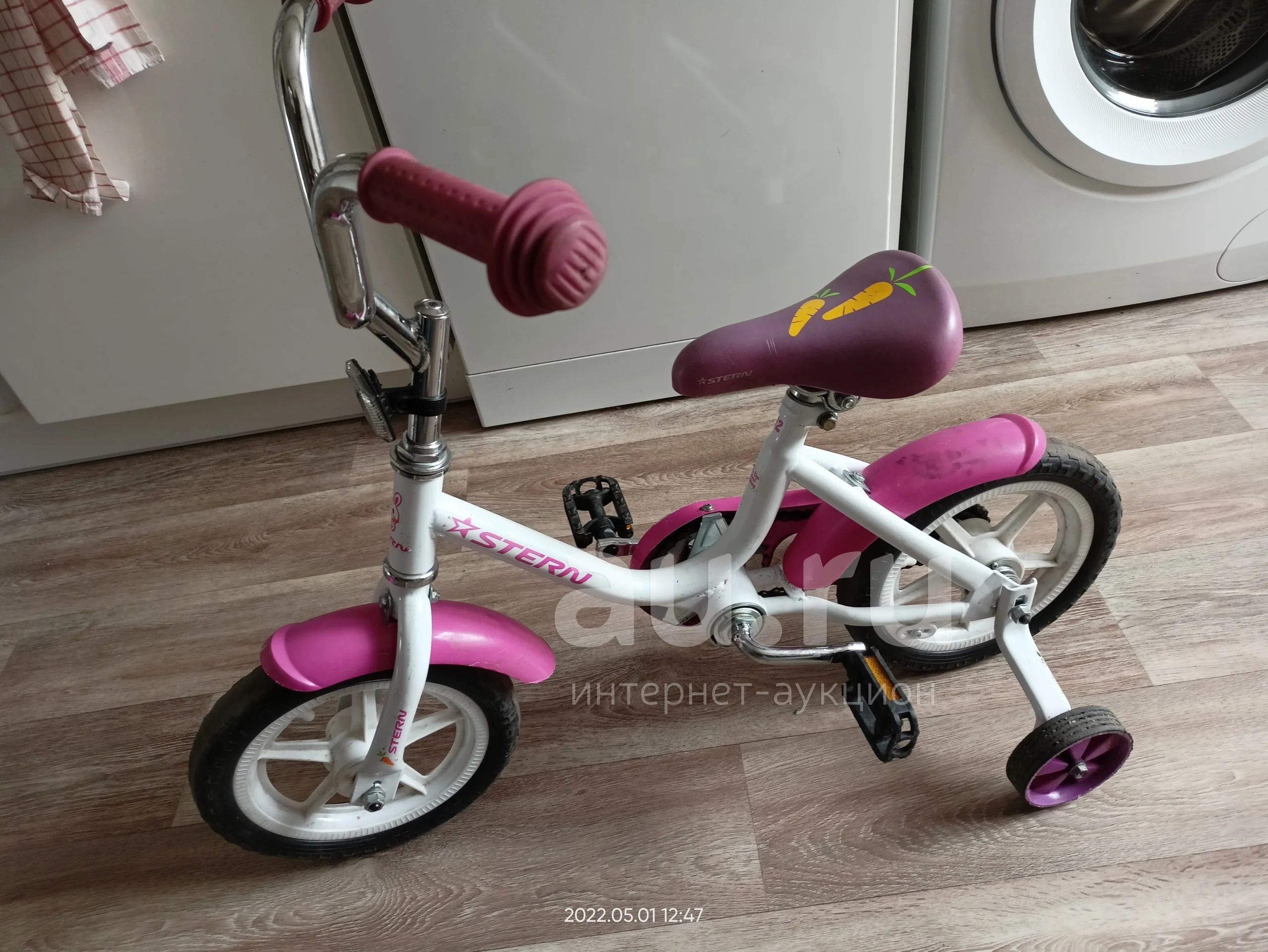 Велосипед Stern детский, колеса 12, для девочек 3-4 лет — купить в ...