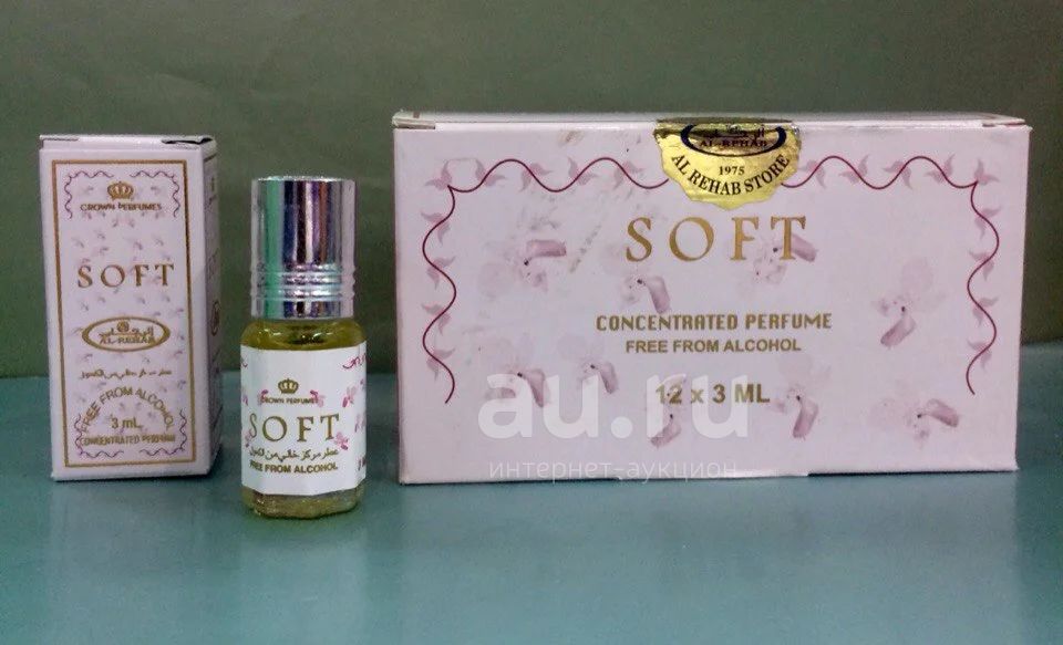 Миск (масляные духи) al-Rehab (аль-Рехаб) Soft / Софт, 3 мл — купить в ...